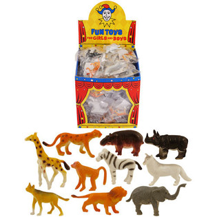 GRABBELTON JUNGLE DIEREN IN DISPLAY (84st.)