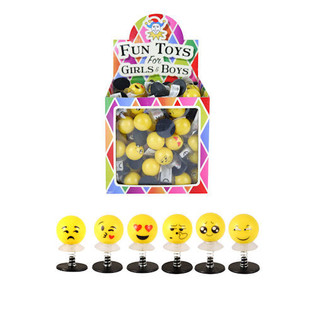 OMHOOG SPRINGENDE SMILEY&rsquo;S IN DISPLAY (84st.)