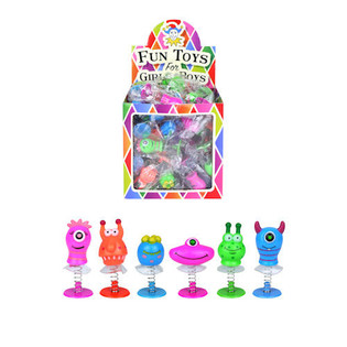 OMHOOG SPRINGENDE MONSTERS IN DISPLAY (72st.)