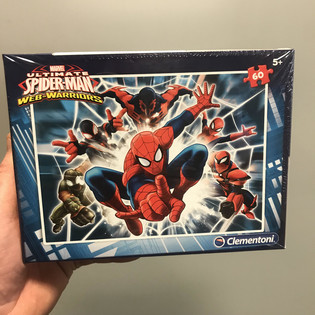 MARVEL &ndash; SPIDERMAN PUZZEL, 60 Stukjes (4st.)