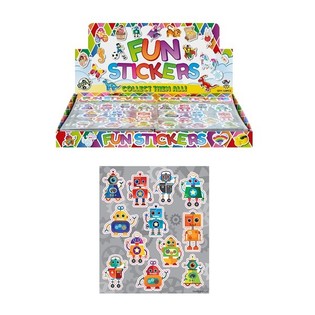 FUN STICKERS – MODEL: ROBOTS (120st.)