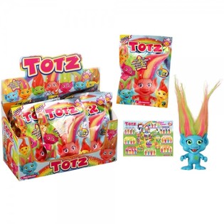 **MEGA GOEDKOOP**  TOTZ- VROLIJKE TROLLEN IN GROTE BLINDBAG (30st.)
