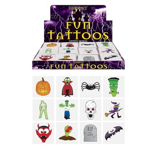FUN TATOOS &ndash; MODEL HALLOWEEN (48pakjesx12st.)