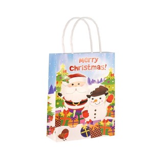 MERRY CHRISTMAS – GESCHENK / CADEAU TAS 14x21x7 Cm. (24st.)