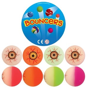 MIX STUITERBALLEN MET OGEN, &Oslash;3,3 CM (100st.)