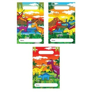 TRAKTATIE ZAKJES &ndash; DINOSAURUS 23x15 Cm (144st.)
