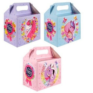 MENUBOX – PONY’S – 14 x 9.5 x 18 Cm (6st.)