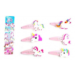 UNICORN / EENHOORN KINDER HAARKNIPPEN (12st.)