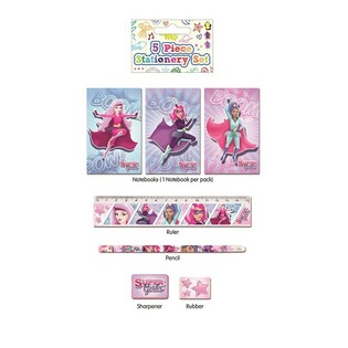 5-DELIGE SUPER GIRLS SCHRIJFSET (24st.)