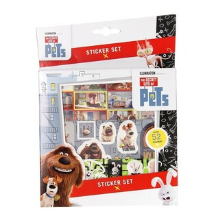 52-Delige SECRET LIFE OF PETS STICKERSET (12st.)