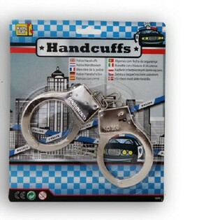 METALEN POLITIE HANDBOEIEN (12st.)