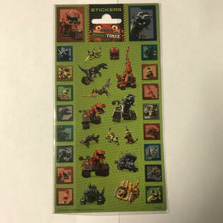 STICKERS: DINOTRUX, Afm. 20 x 10 Cm. (10st.)