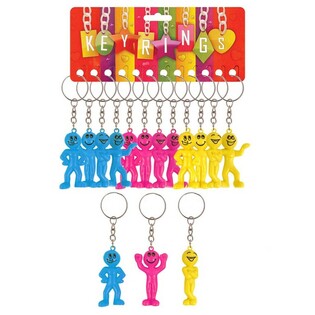 SMILEY MAN MET SLEUTELHANGER (12st.)