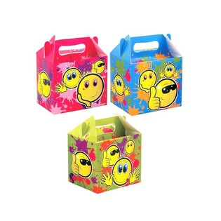 MENUBOX – SMILEY – 14 x 9.5 x 18 Cm (12st.)