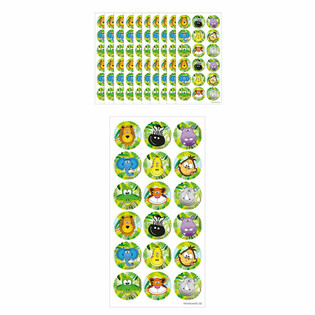 FUN STICKERS – JUNGLE 18 STICKERS PER VEL (10st.)