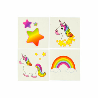 PLAK TATOEAGE UNICORN / EENHOORN (288st.)