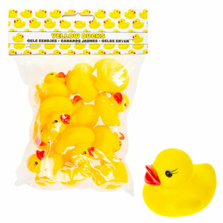 GELE KLEINE BADEENDJES (12st.)