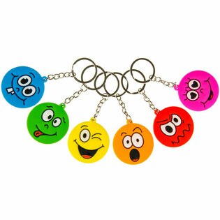 SLEUTELHANGER SMILEY (48st.)