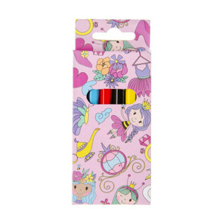 6-DELIGE KLEUR POTLOODJESSET - PRINSES (24st.)