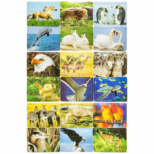 MIX KLEINE DIEREN PUZZELS (72st.)