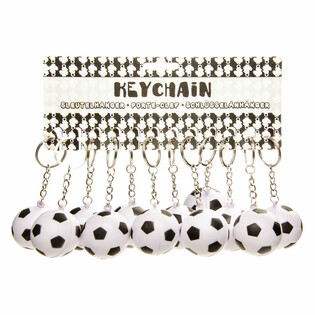 FOAM VOETBAL SLEUTELHANGER (12st.)
