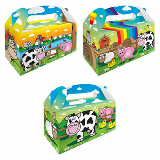 MENUBOX &ndash; BOERDERIJ &ndash; 22.5 x 9.5 x 18 Cm (12st.)