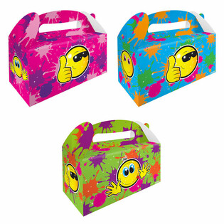 MENUBOX &ndash; SMILEY &ndash; 22.5 x 9.5 x 18 Cm (12st.)
