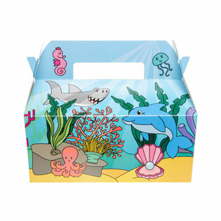 MENUBOX ZEE / OCEAAN  - 22.5 x 12 x 9.5 Cm.(24st.)
