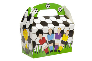 TRAKTATIEDOOSJE VOETBAL 12x12.5x6 Cm. (12st.)
