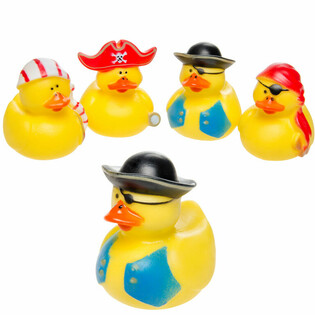 MIX BAD EENDEN PIRAAT - 5x5 Cm. (4st.)