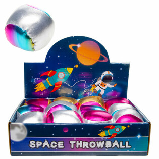PLUCHE METALLIC GOOIBALLETJE - SPACE (12 St.)