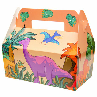 MENUBOX DINOSAURUS - 22.5 x 12 x 9.5 Cm. (24st.)