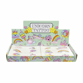 FUN TATTOO’S – MODEL: UNICORN / EENHOORN (96st.)
