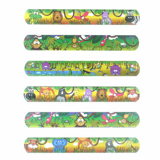 KLAPARMBAND - JUNGLE DIEREN (120st.)