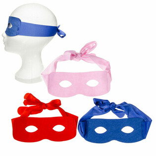 SUPERHELDEN MASKER - MIX KLEUREN (24st.)