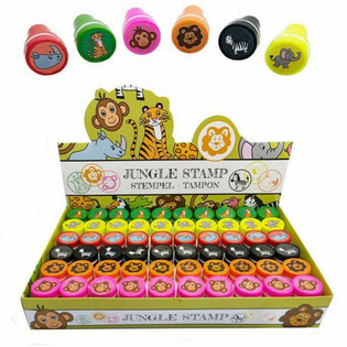 STEMPELS JUNGLE DIEREN IN DISPLAY (60st.)
