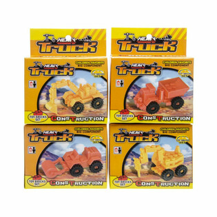 BRICKS BOUWSTENEN - MIX BOUWVOERTUIGEN (12st.)