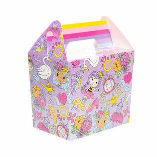 MENUBOX / TRAKTATIEDOOSJE PRINCESSEN 14x10x17 Cm. (12st.)