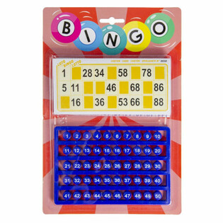 BINGO SPEELSET OP KAART (6st.)