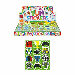 FUN STICKERS - MODEL: GAMER (120st.)
