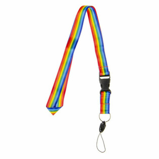 LANYARD / KEYCORD - RAINBOW KLEUREN - (50st.)