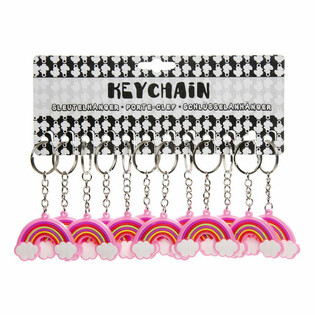 REGENBOOG / RAINBOW SLEUTELHANGERS (48st.)