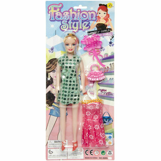 FASHION POP MET JURK OP KAART (12st.)