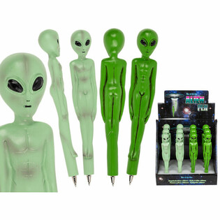 **MEGA GOEDKOOP** ALIEN BALPENNEN IN DISPLAY (12st.)