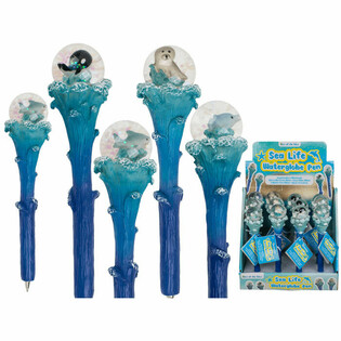 **MEGA GOEDKOOP** SEA LIFE ZEEDIEREN BALPENNEN IN DISPLAY (12st.)