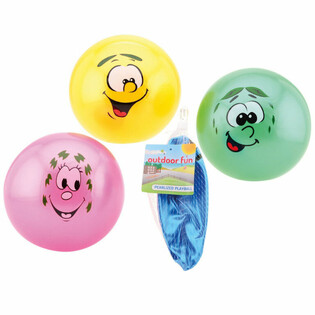 MIX VROLIJKE GEZICHTEN / SMILEY BAL &Oslash;20 Cm (36st.)