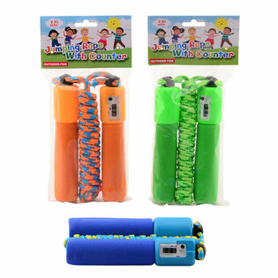 OUTDOOR FUN - SPRINGTOUW MET TELLER, 2.10 CM (6st.)