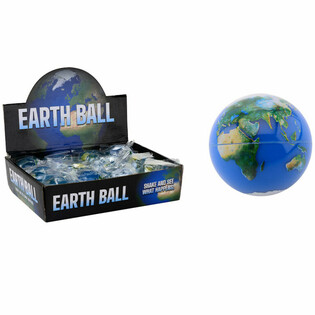 WERELDBOL GLITTERBAL &Oslash;6.5 Cm IN DISPLAY (12st.)