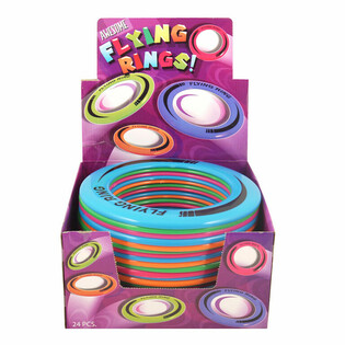 FLYING RING / FRISBEE - DIAMETER: 25 CM. - IN DISPLAY (24st.)