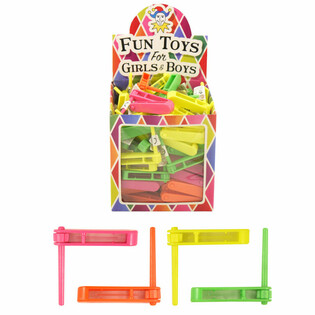 GRABBELTON KLEINE RATELAAR - MIX NEON KLEUREN IN DISPLAY (108st.)